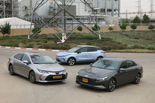 מבחן השוואתי: טויוטה קורולה, יונדאי אלנטרה וגילי גיאומטרי C